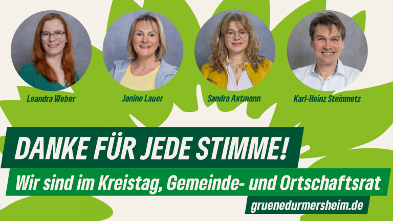 Es grünt in Durmersheim: Wahlziele erreicht