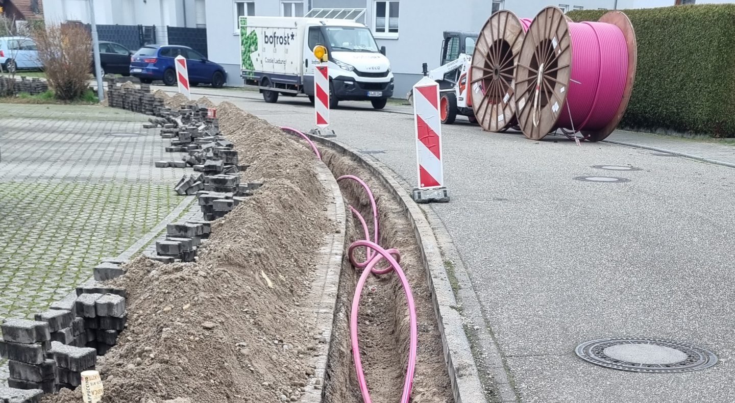 Glasfaserausbau in Durmersheim
